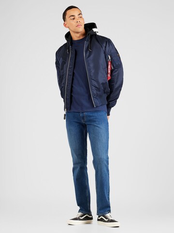 Veste mi-saison ALPHA INDUSTRIES en bleu