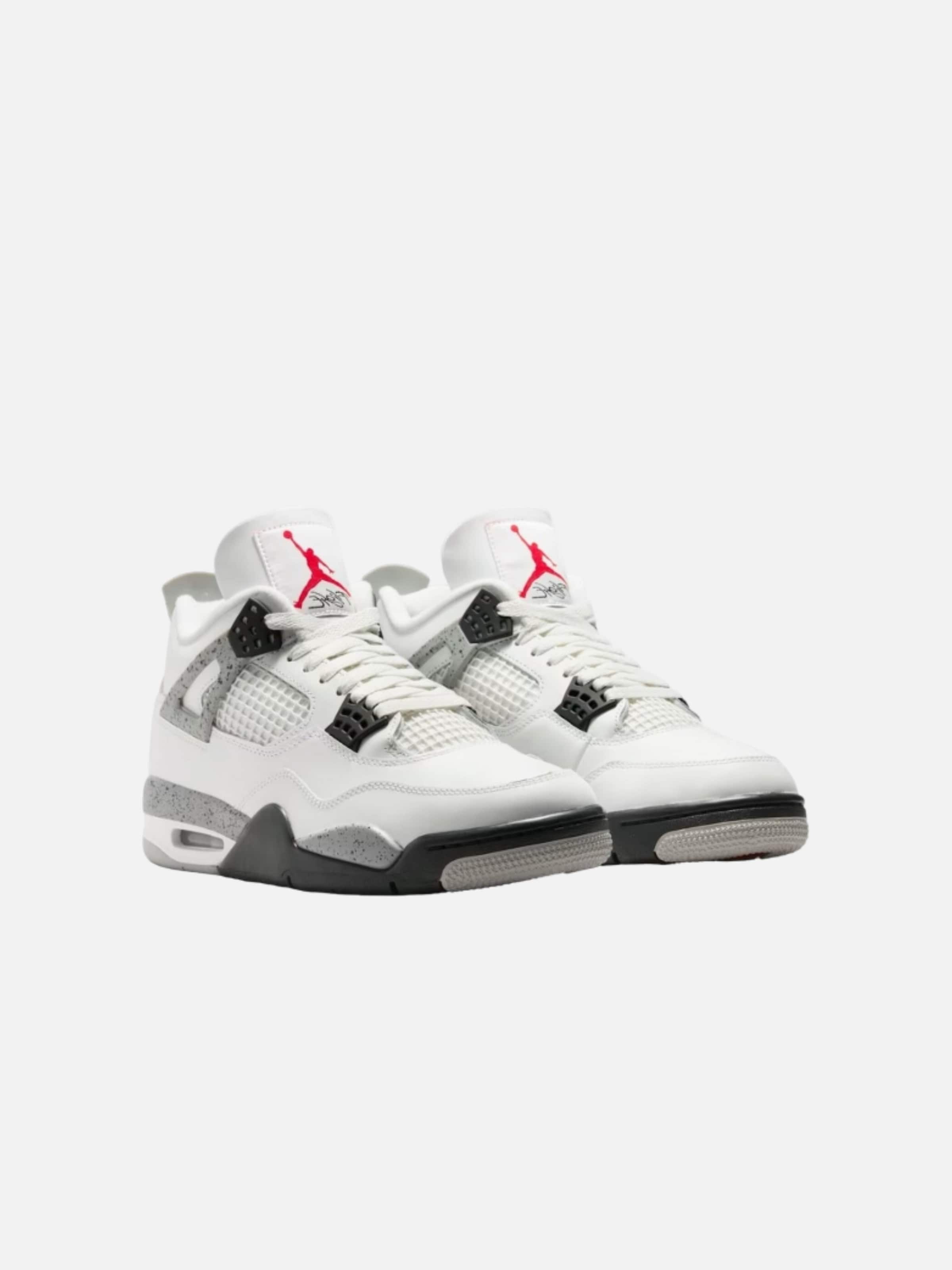 Jordan Sneakers hoog 'Air Jordan 4 Retro White Cement (2025)' in Wit