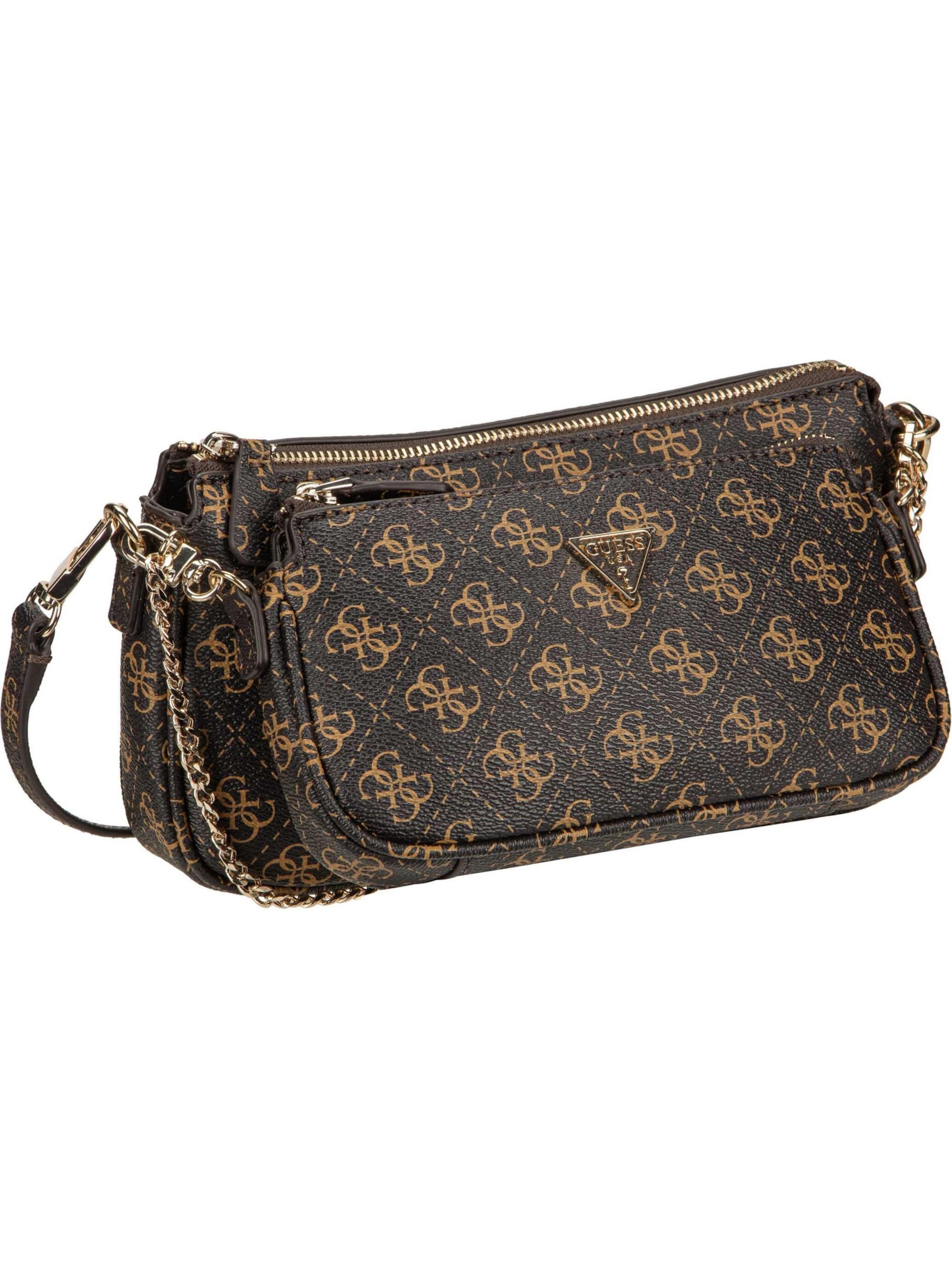 GUESS Сумка через плечо 'Noelle II' в Коричневый