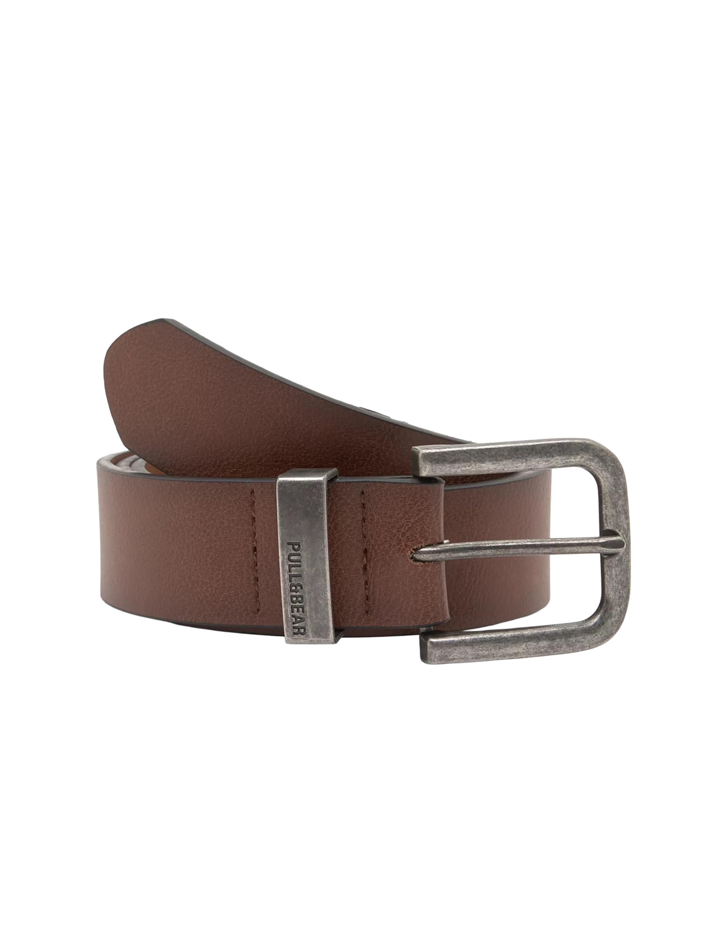 Curea de la Pull&Bear pe maro: față