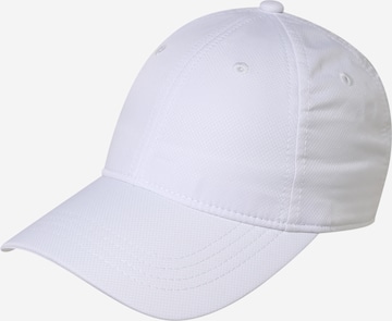 Casquette de sport 'Taffetas Diamante' Lacoste Sport en blanc : devant