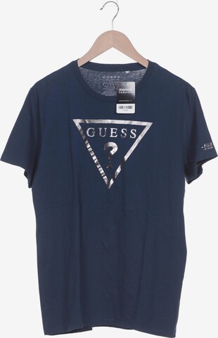 GUESS Shirt in XL in Blue: front