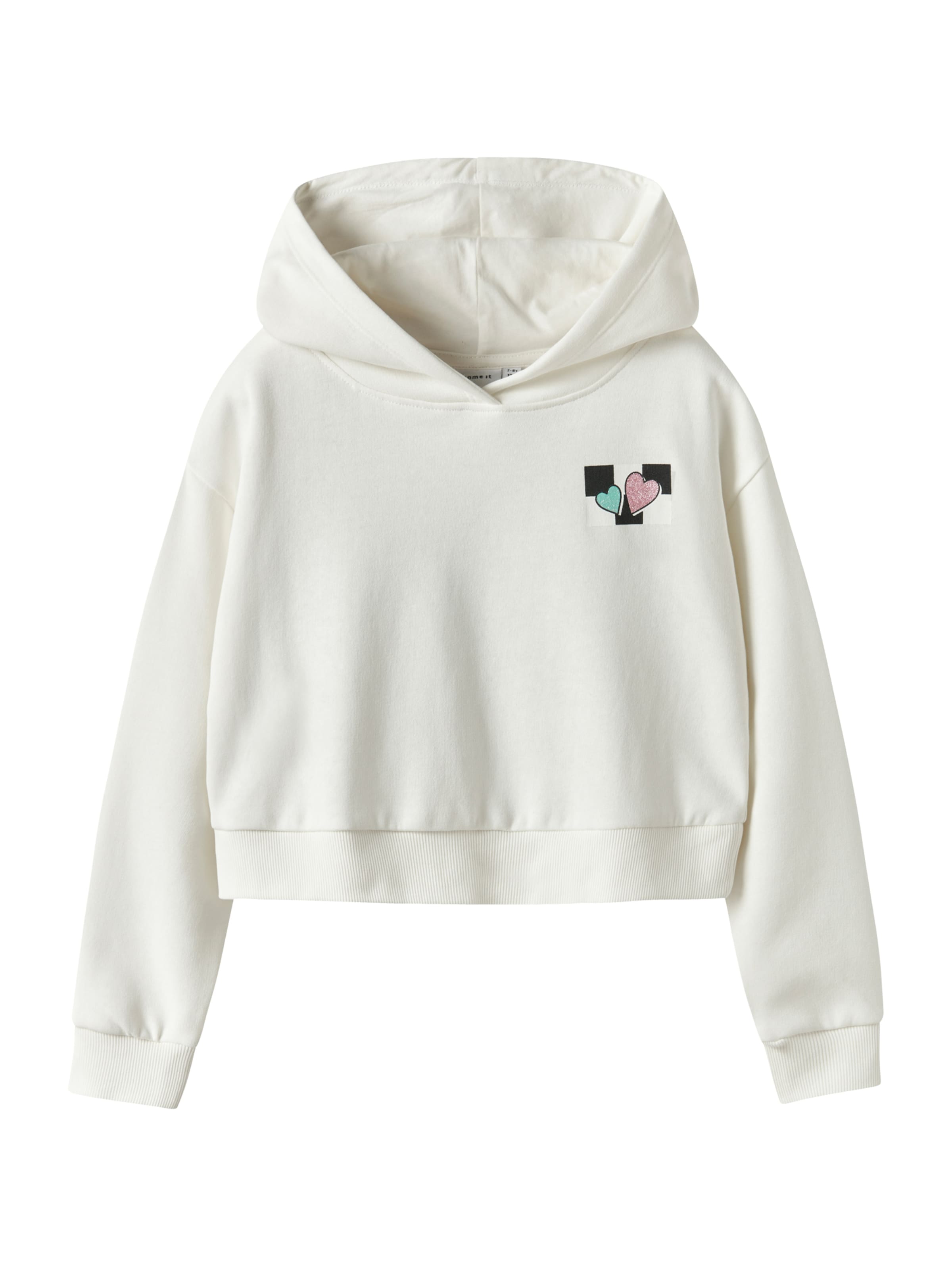 NAME IT - Sudadera 'NKFTARA' en blanco: frente