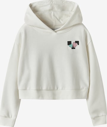 NAME IT - Sudadera 'NKFTARA' en blanco: frente