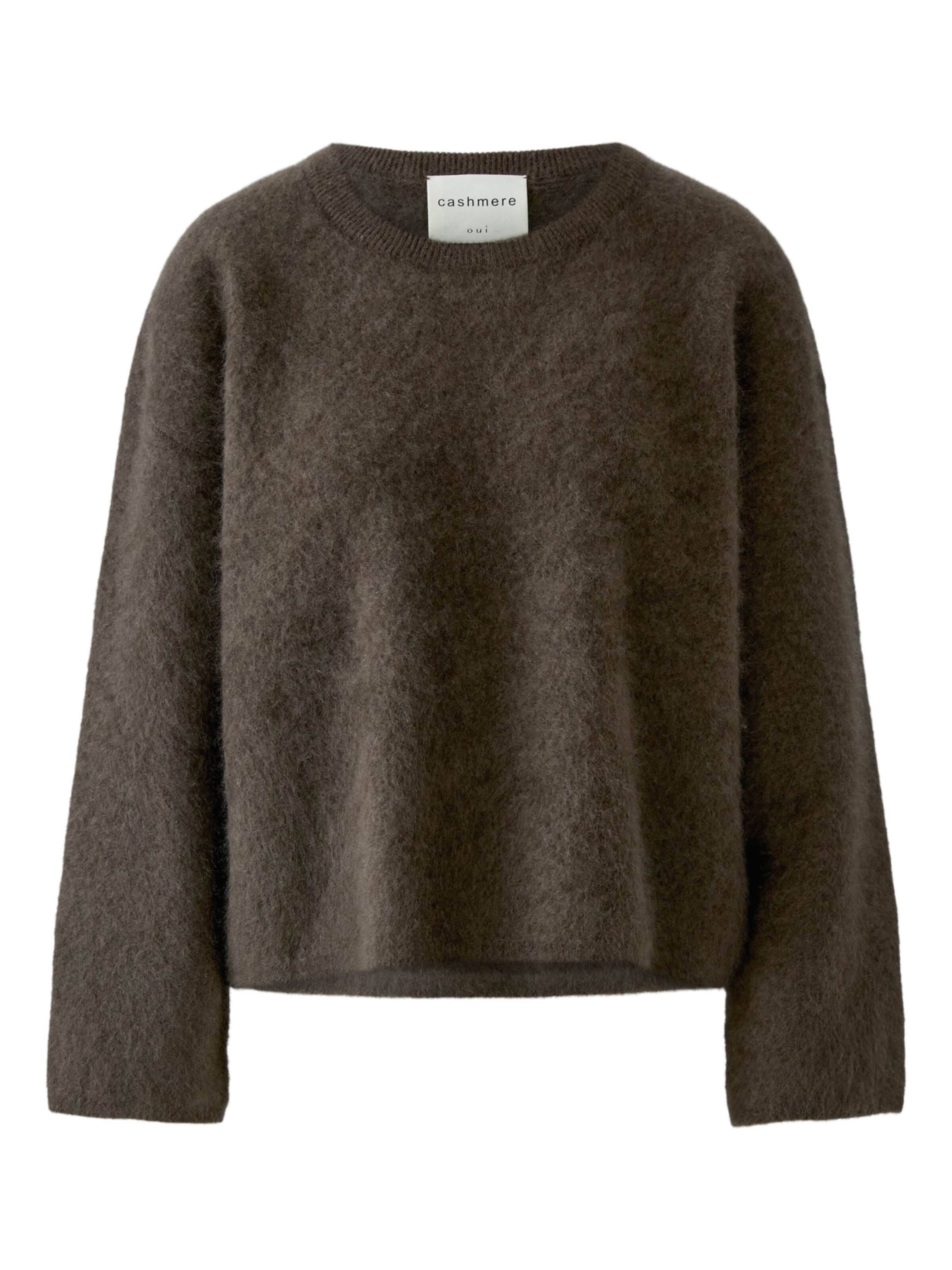 OUI Pullover in Braun: Vorderseite