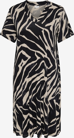 ONLY Carmakoma Kleid 'CARFYRLA' in 46-48 in creme / schwarz, Produktansicht