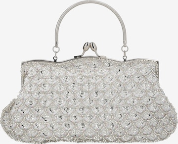 Pochette Usha en argent : devant
