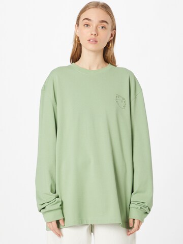 ABOUT YOU Limited Sweatshirt 'Jim'  by Jannik Stutzenberger' in Green