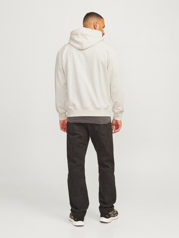 JACK & JONES Sweatshirt 'RDDBENJAMIN' in Weiß