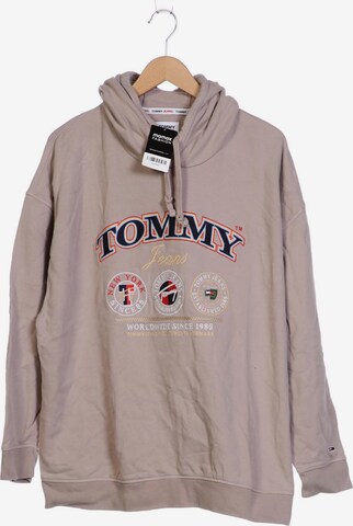 Tommy Jeans Kapuzenpullover XXL in Beige: predná strana