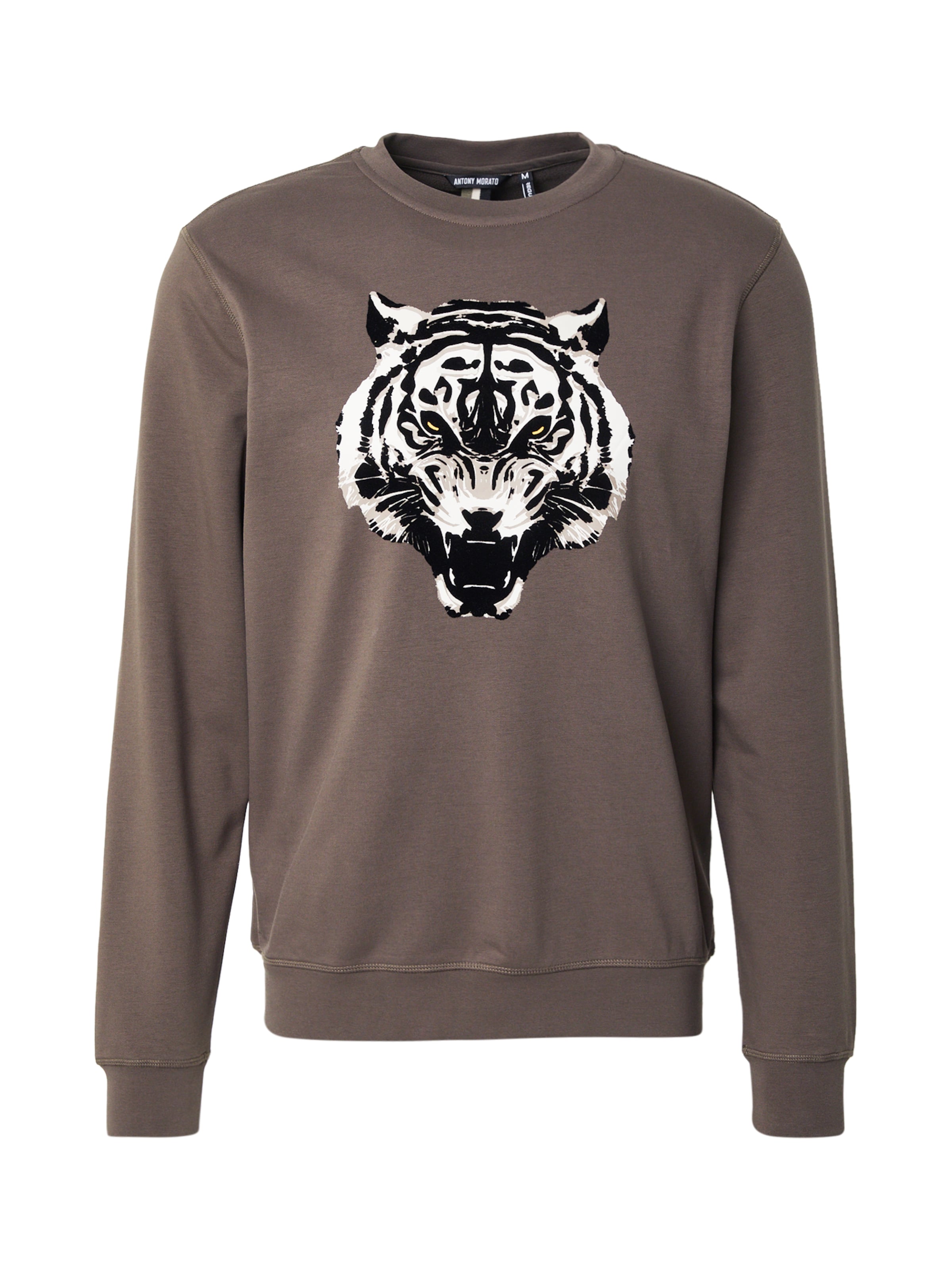 Bluză de molton de la ANTONY MORATO pe verde: față