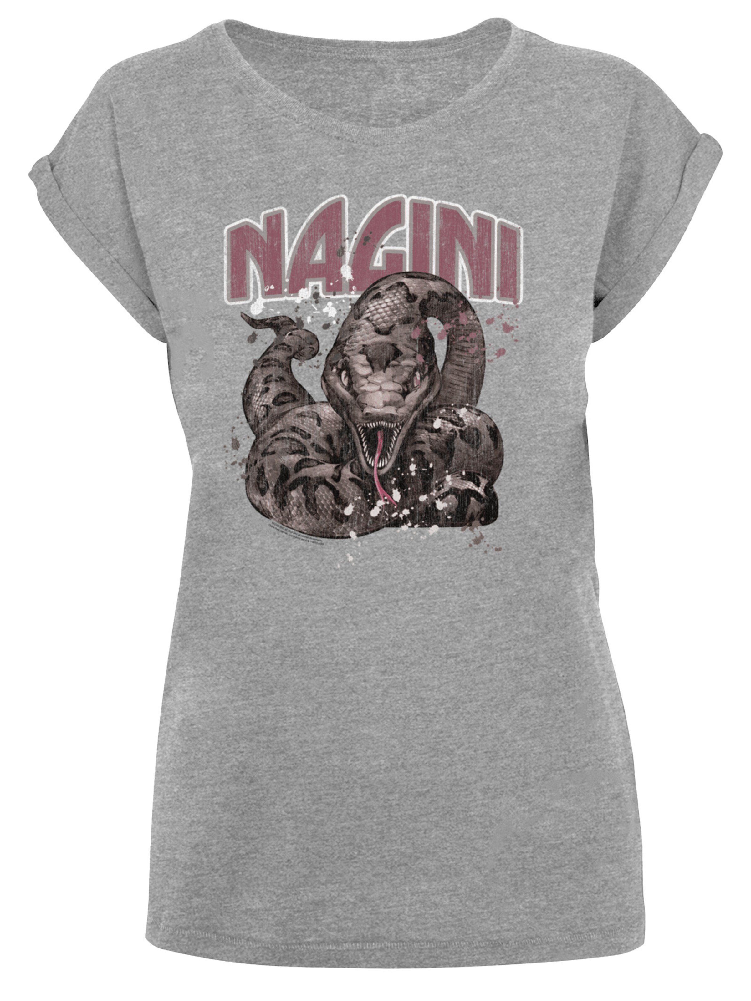 T-shirt 'Harry Potter Nagini Splats' F4NT4STIC en gris : devant