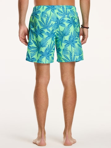 Shiwi Kratke kopalne hlače 'PALM' | zelena barva