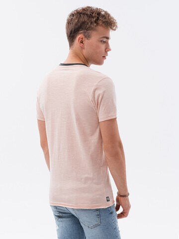 T-Shirt 'S1385' Ombre en rose