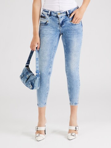 FREEMAN T. PORTER Skinny Jeans 'Alexa' i blå: forside