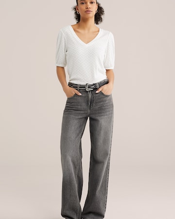 WE Fashion Sweter w kolorze biały