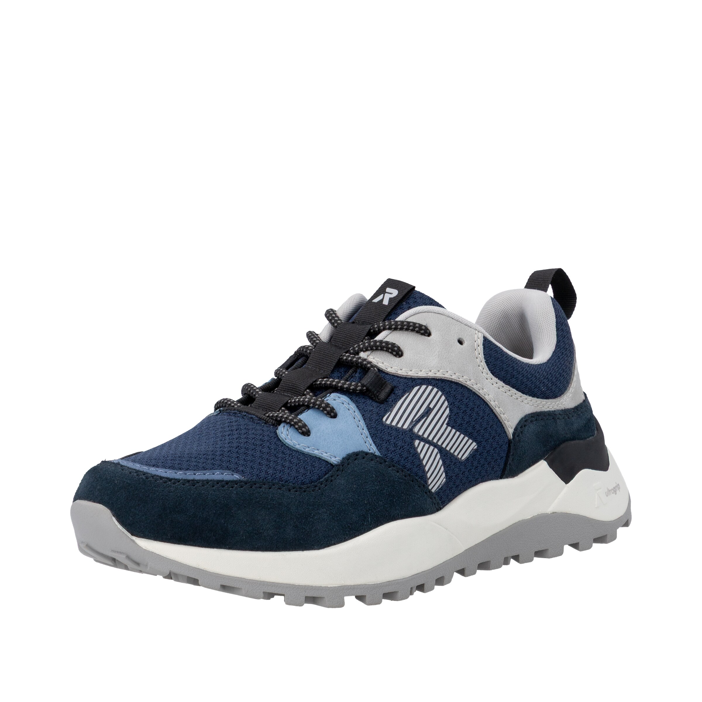 Rieker Sport Sneakers in Light blue / Dark blue / Grey, Item view