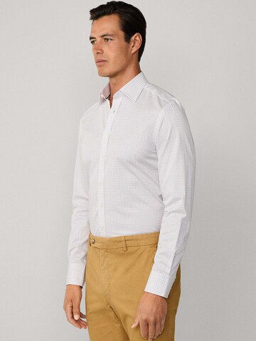 Coupe slim Chemise Hackett London en blanc