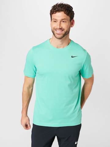 NIKE Regular fit Performance Shirt in Green: front