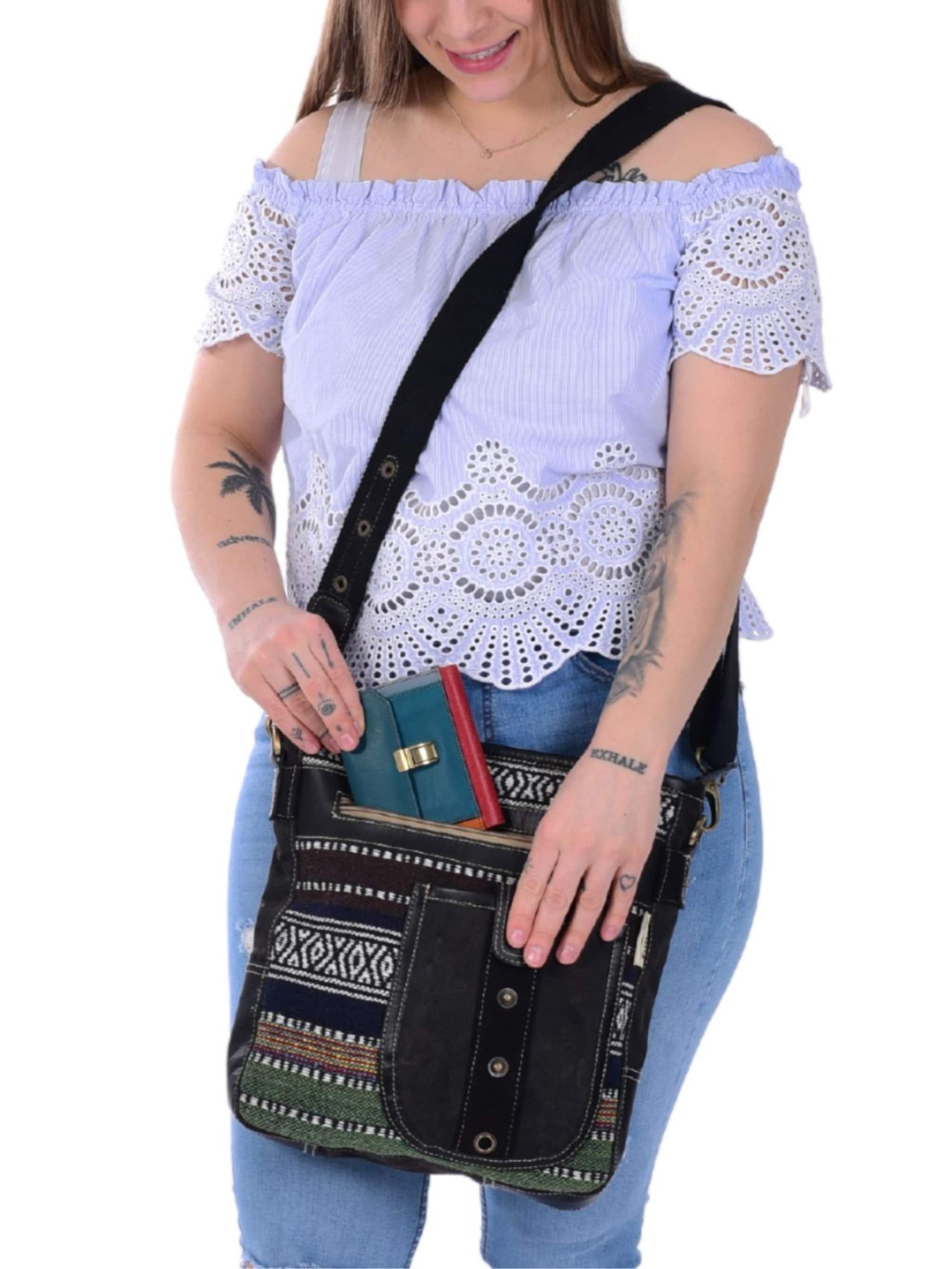 Sunsa Umhängetasche 'Sunsa'‌‌ in Schwarz