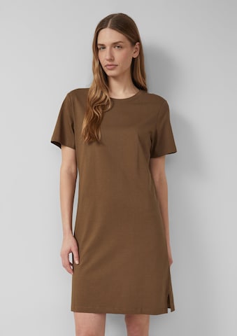 s.Oliver Kleid in Braun: Vorderseite