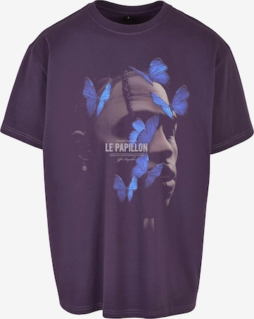 MT Upscale T-shirt i lila: framsida