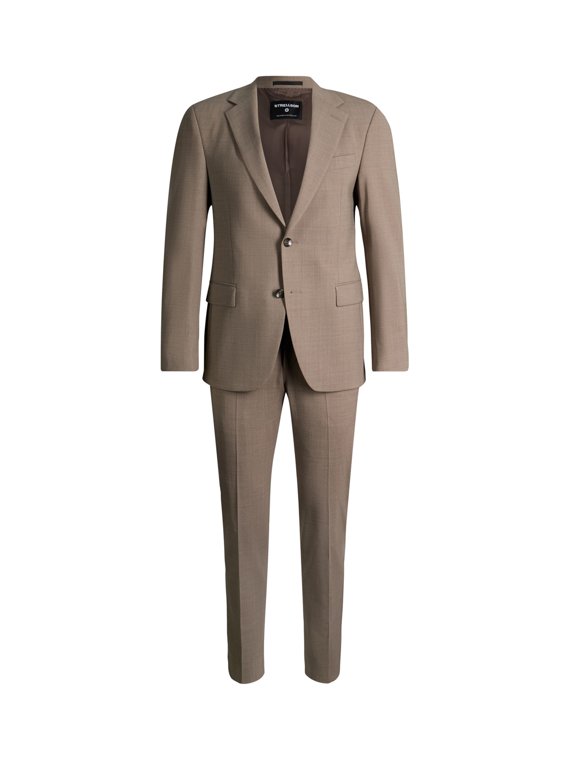 STRELLSON Regular Suit in Beige: front