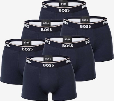 BOSS Boxershorts in dunkelblau / schwarz / weiß, Produktansicht