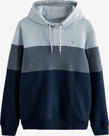 Sweat-shirt Next en bleu : devant