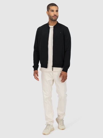 Alife and Kickin - Sudadera con cremallera 'Marvin' en negro