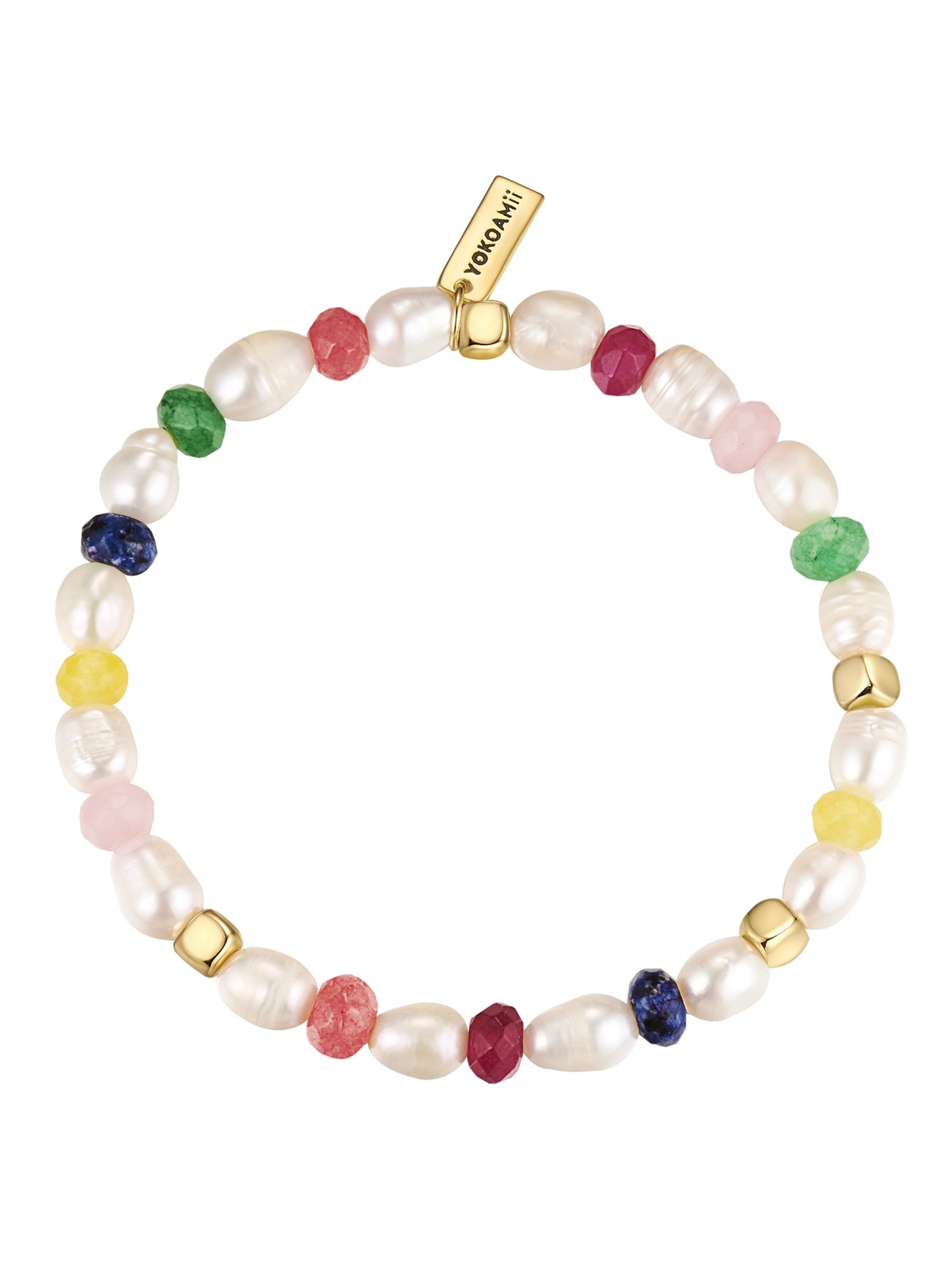 Yokoamii Armband in Wit: voorkant