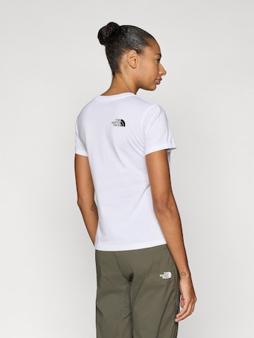 Tricou 'EVOLUTION HALF DOME' de la THE NORTH FACE pe alb