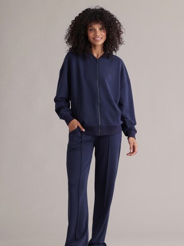 Hey Honey - Chaqueta deportiva 'Bomber' en azul