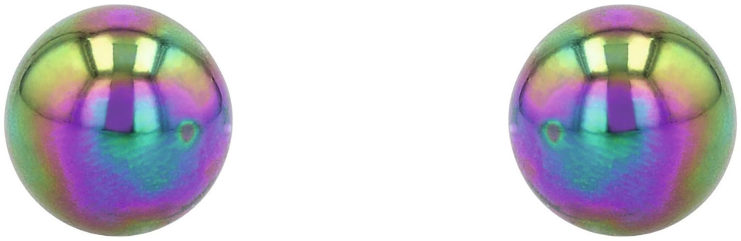 AMOR Earrings in Silver: front