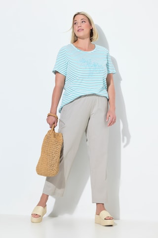 Ulla Popken Regular Chino trousers 'Ruby' in Grey