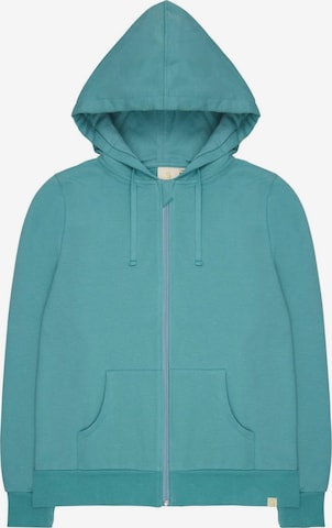 greenjama Sweatjacke in Grün: Vorderseite