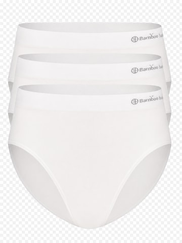Bamboo basics Slip 'Belle' in Weiß: Vorderseite