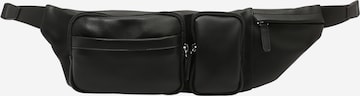 ABOUT YOU Fanny Pack 'Enzo' in Black: front