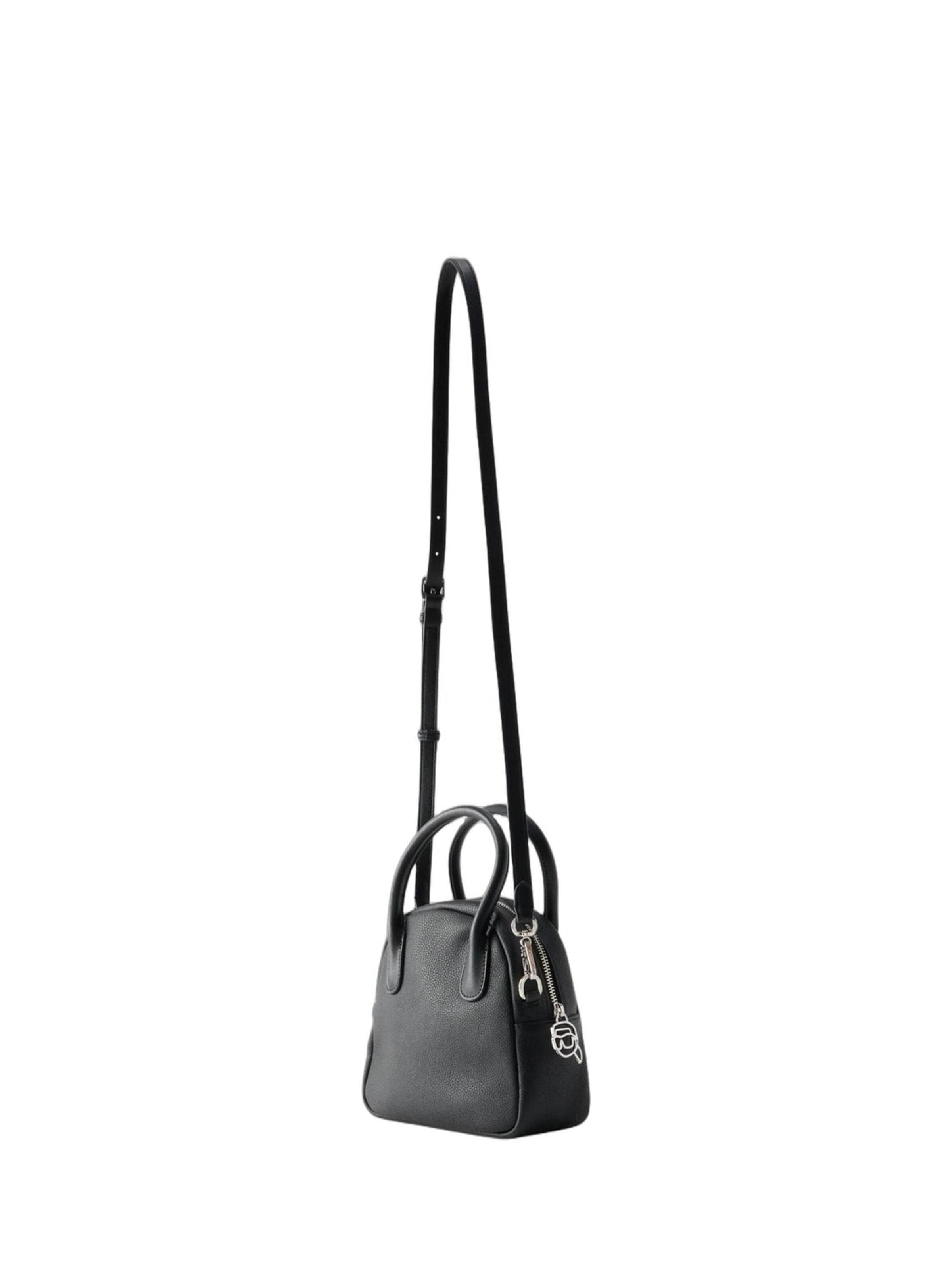 Karl Lagerfeld Käsilaukku 'Karl Lagerfeld Sac Bandoulière Ikon Noir' värissä musta