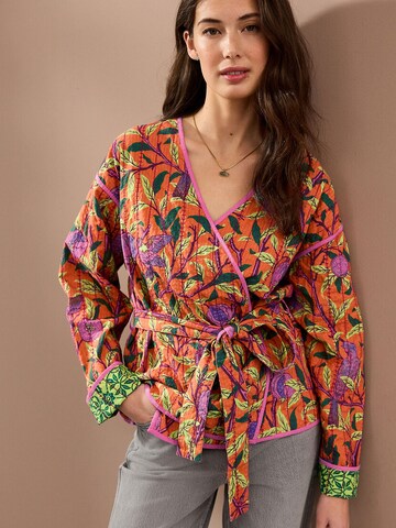Next Kimono i brun
