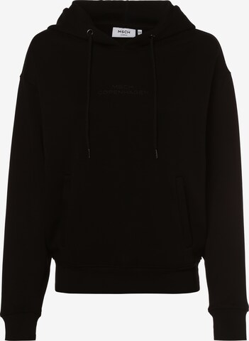 MSCH COPENHAGEN Sweatshirt ' Ima ' in Zwart: voorkant