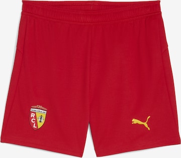 PUMA Regular Sportbroek 'RC Lens 25/26' in Rood: voorkant
