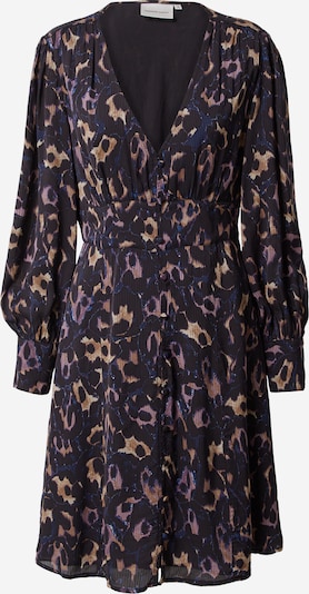 Fabienne Chapot Obleka 'Lynn' | bež / indigo / lila / črna barva, Prikaz izdelka