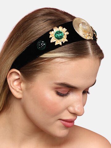 SOHI Hair jewelry 'Shaina' in Black: front