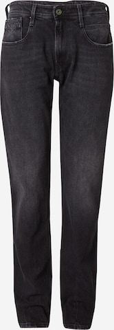 REPLAY Regular Jeans 'ANBASS' i svart: framsida