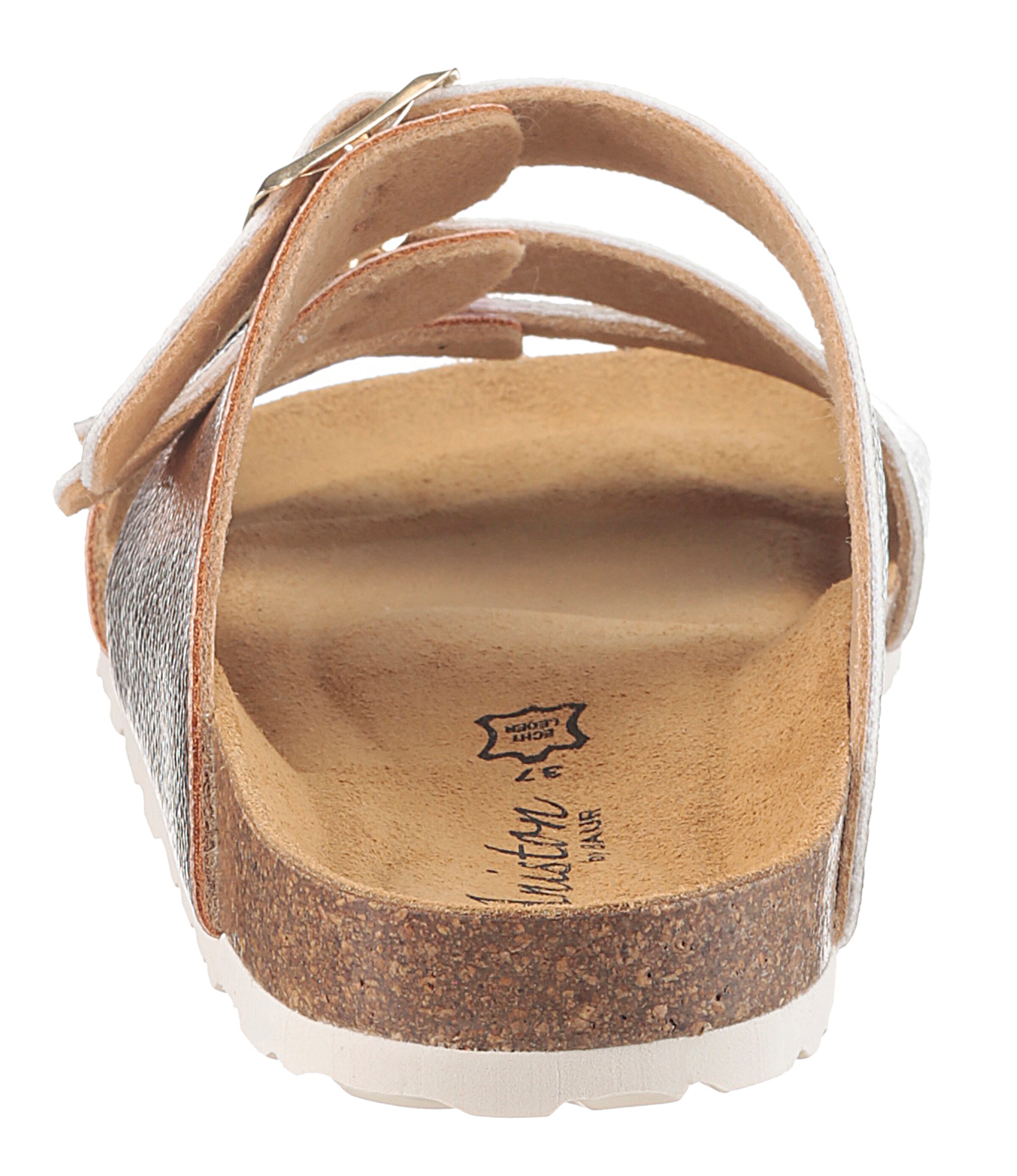 Aniston Mules in Silver