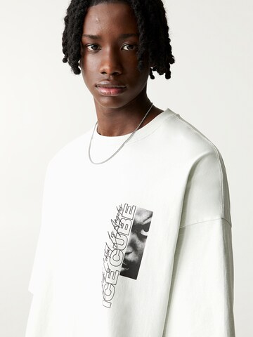 Tricou 'ICE CUBE' de la Pull&Bear pe bej