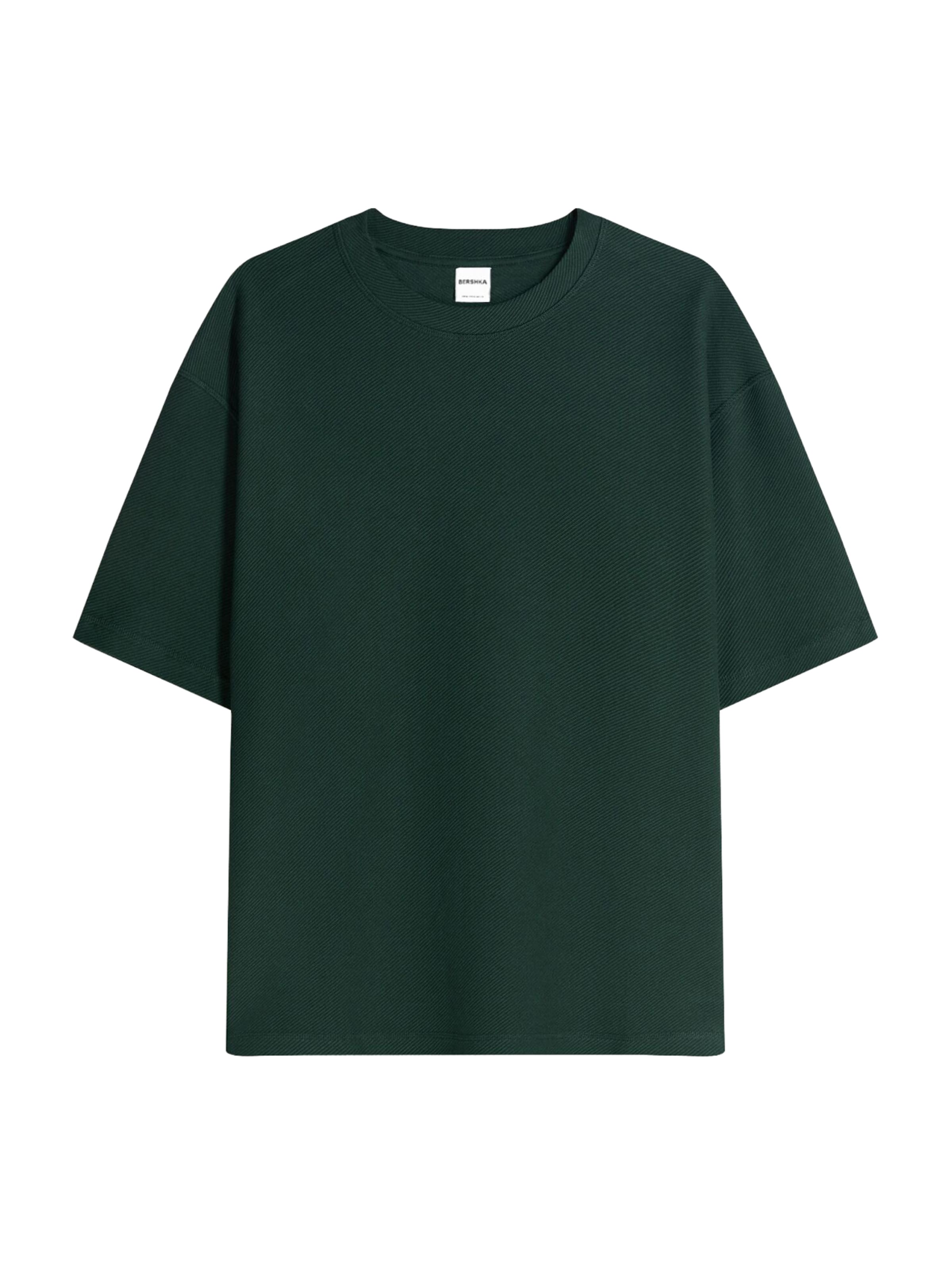 Bershka Tričko - Zelená: predná strana