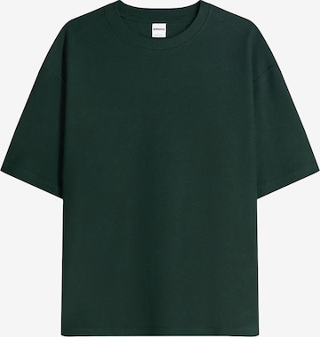 BershkaMajica - zelena boja: prednji dio