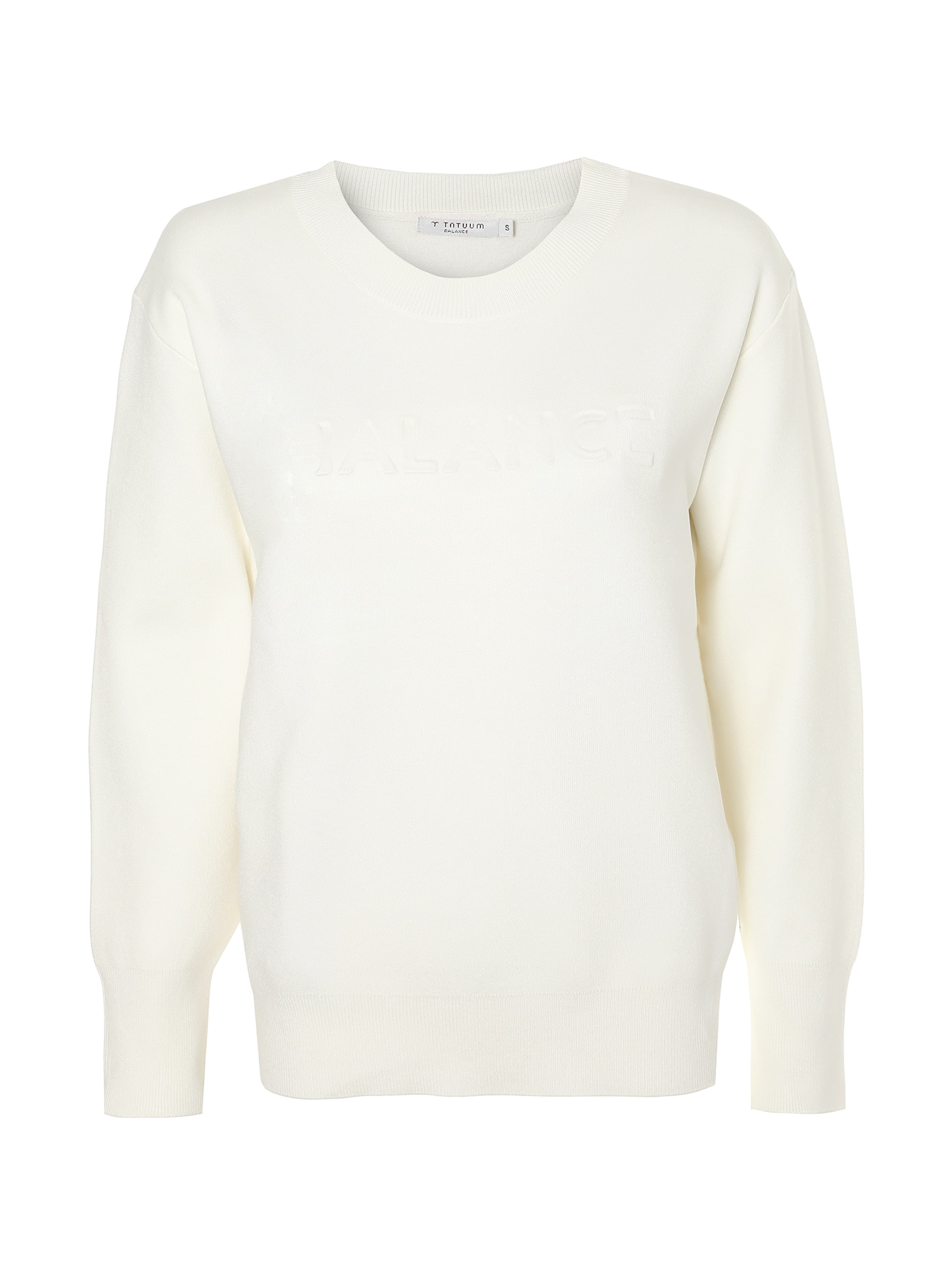 TATUUM Pullover 'Balami' in Weiß: Vorderseite